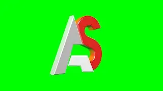 3D "AS" design: A Cinematic Logo Animation BY #MSBGRAFIX