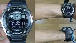 CASIO STANDARD AE-2000W-1B - UNBOXING