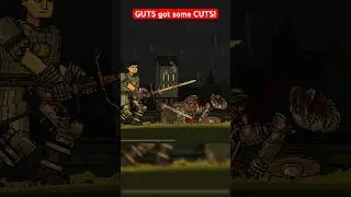 GUTS vs KNIGHT!! #shorts #swordfighting #medieval #guts #berserk #knight
