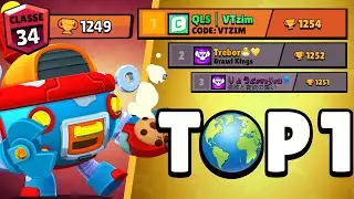 TOP 1 do MUNDO! PEGUEI 1250 na PEARL no BRAWL STARS!