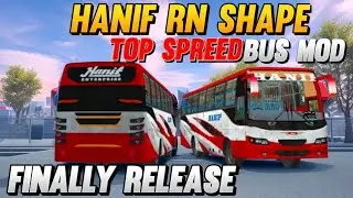 Hanif Rn Shape Bus Mod || Finally Release || Bus Simulotar Indonesia || V.3 Version ✅