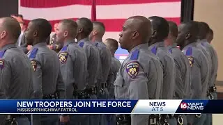 New MHP troopers join the ranks