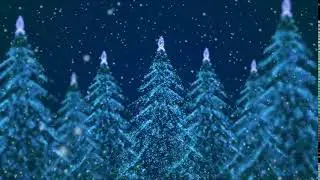 Елки! Background Loop hd футаж-заставка