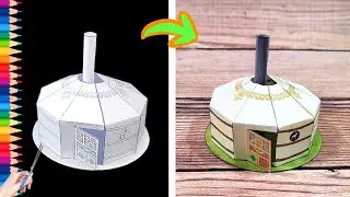 DIY Yurt Papercraft | How to Make Yurt with Paper Design