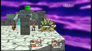 [SSBB hack] - Bowser In the Sky (First Preview)