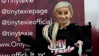 Tiny Texie Bloopers with filming for YouTube
