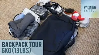 [October 2017] Travelling Light 6kg 13lbs Backpack Tour with Laptop + Camera