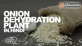 Onion Dehydration Plant in Hindi 🧅| प्याज डिहाइड्रेशन प्लांट | #onion #dehydration