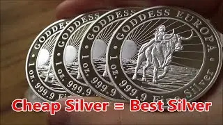 Sometimes the Cheapest Silver is Just the BEST thing to buy - Goddess Europa Coin by Europa Bullion!