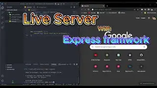Making live server using express Framework
