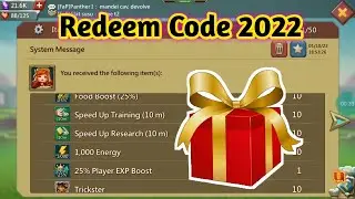 Lords Mobile New Redeem Code January 2022| Lords Mobile Gameplay.