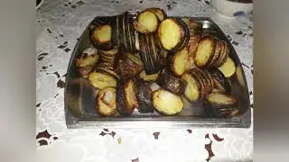 Ароматная!Хрустящая,картошечка на костре.