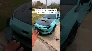 HOA IS ATTACKING MY PROPERTY