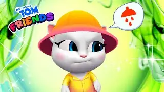 My Talking Tom Friends New Spring Sticker Book Update Gameplay Walkthrough Episode 257