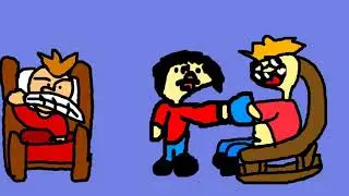 Dad Reads A Book📘 | A Short 2D Animation