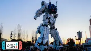 Unicorn Gundam em Odaiba - Veja o maior robô do mundo em ação em Tokyo
