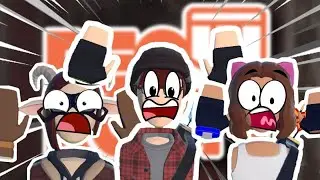Playing Horror Games in Vr! | Rec Room Funny Moments #12