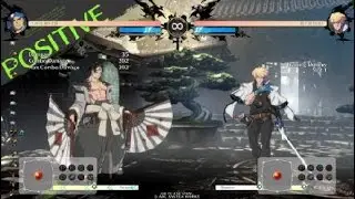 Guilty Gear -Strive- Anji Mito Fuujin Cancel Combo #shorts