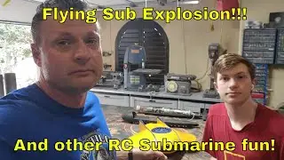 Exploding Submarine, Disney Nautilus Kit Release, Seaview Painted and Much More!