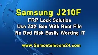 Samsung J210F FRP Lock Unlock Solution With ADB File