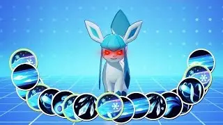Pokemon Unite glaceon is insane