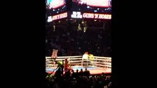 First MMA fight of Guns N hoses 2013