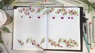 December Weekly Bullet Journal Pages