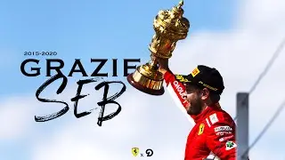 GRAZIE SEB - Best Moments With Ferrari 2015 - 2020 | HD