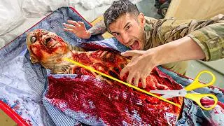 ABRIMOS UN ZOMBIE PARA VER QUE SE HA COMIDO *MUY ASQUEROSO* Makiman