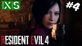 RESIDENT EVIL 4 REMAKE #4 PARTE - ESSA MISSÃO ESTA CADA VEZ MAIS INSANA - XBOX SERIES