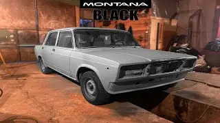 Покраска ЖИГИ  Montana Black