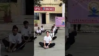International Yoga Day Celebration at 26 UP Girls Bn NCC