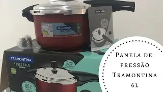 PANELA DE PRESSÃO TRAMONTINA 6 LITROS