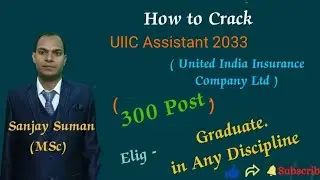 Books & Strategy / Exam Pattern / Selection Process / Eligibility / Edu Qual / UIIC Govt of India
