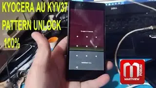 kyocera qua phone kyv37 Pattern and Frp unlock  | kyocera qua phone kyv37 Hard reset