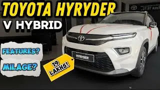 Toyota HYRYDER Neo V Hybrid Detailed Review|25 Kmpl | 20 Lakhs Toyota Hyryder 2024 new model Review