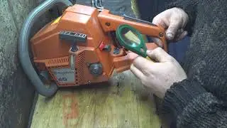 Хускварна 40  1998 Рік випуску.    Розбірка пили / Дефектовка.