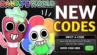 NEW CODES⚠️ALL WORKING CODES FOR DANDY'S WORLD IN 2024-ROBLOX DANDY'S WORLD CODES