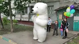 Няшечка и мишка!!!!