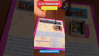 Working Model -Electromagnet -Class VII #model #project #art #craft #creativity #diy #science #work
