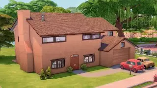 The Simpson's House | Sims 4 speed build | no cc