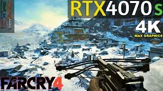 FAR CRY 4 | RTX 4070 SUPER | 4K  Ultra Settings | Ryzen 5 7600X