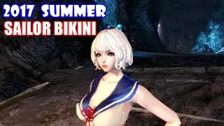 [SJred]Blade and Soul 2017 Sailor Bikini costume - JinF,GonF,KunN,LynF