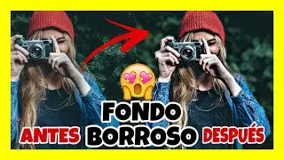 CÓMO PONER EL FONDO BORROSO EN UNA FOTO