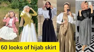 تنورات للمحجبات 2020 / lookbook of hijab skirt 😍/ tendance jupe hijab 2020 🙊
