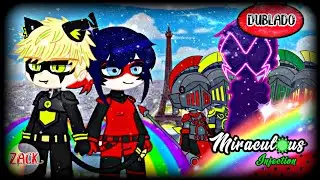 DUBLADO - Miraculous Infection 🦠|| 🐞🐱 || Episódio #6 || - Tirano [ Heróis de Paris - Parte 1] ✨
