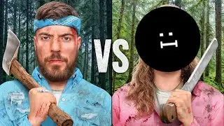 РЕАКЦИЯ НА MrBeast Мужчины Vs Женщины Выживают в Глуши за $500,000