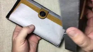 Портмоне ручной работы.