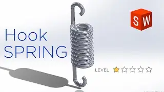 How to model a spring in SOLIDWORKS