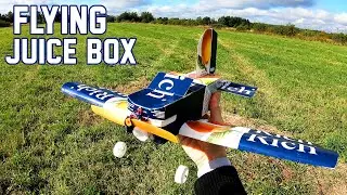 Flying Juice Box RC Plane DIY